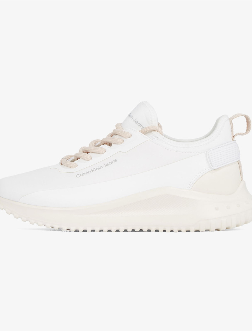 Calvin Klein Eva Runner So Mix İn Hitech Kadın Beyaz Sneaker Calvin Klein Eva Runner So Mix İn Hitech Kadın Beyaz Sneaker