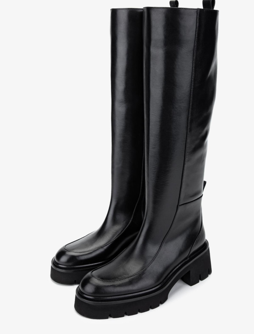 Valmenti Kadın Hakiki Deri Siyah Deri Casual Çizme Valmenti Kadın Hakiki Deri Siyah Deri Casual Çizme