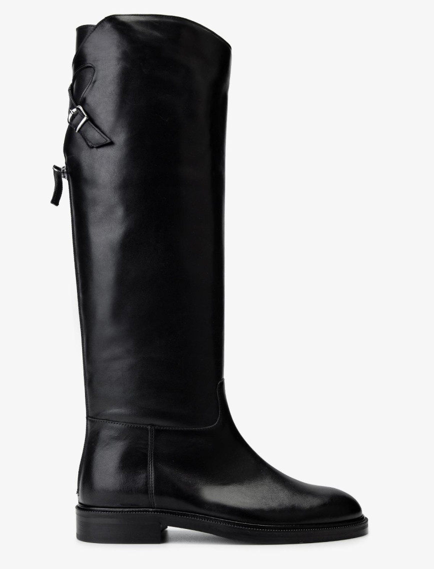 Valmenti Kadın Hakiki Deri Siyah Deri Casual Çizme Valmenti Kadın Hakiki Deri Siyah Deri Casual Çizme