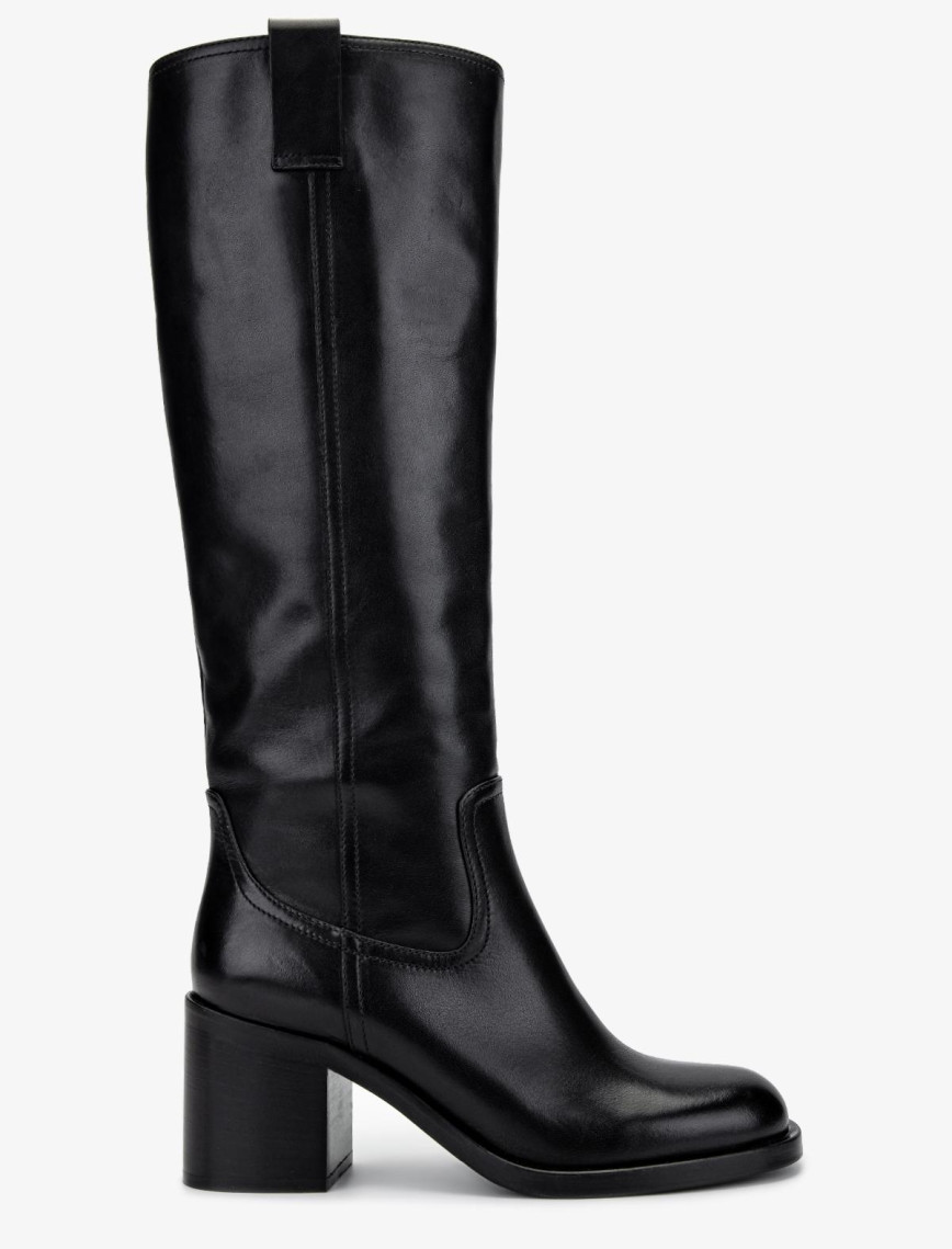 Valmenti Kadın Hakiki Deri Siyah Deri Casual Çizme Valmenti Kadın Hakiki Deri Siyah Deri Casual Çizme