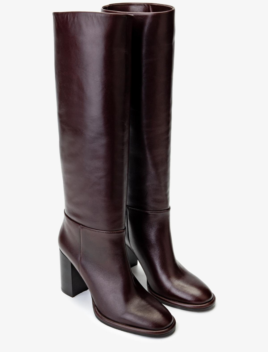 Valmenti Kadın Hakiki Deri Kahverengi Casual Çizme