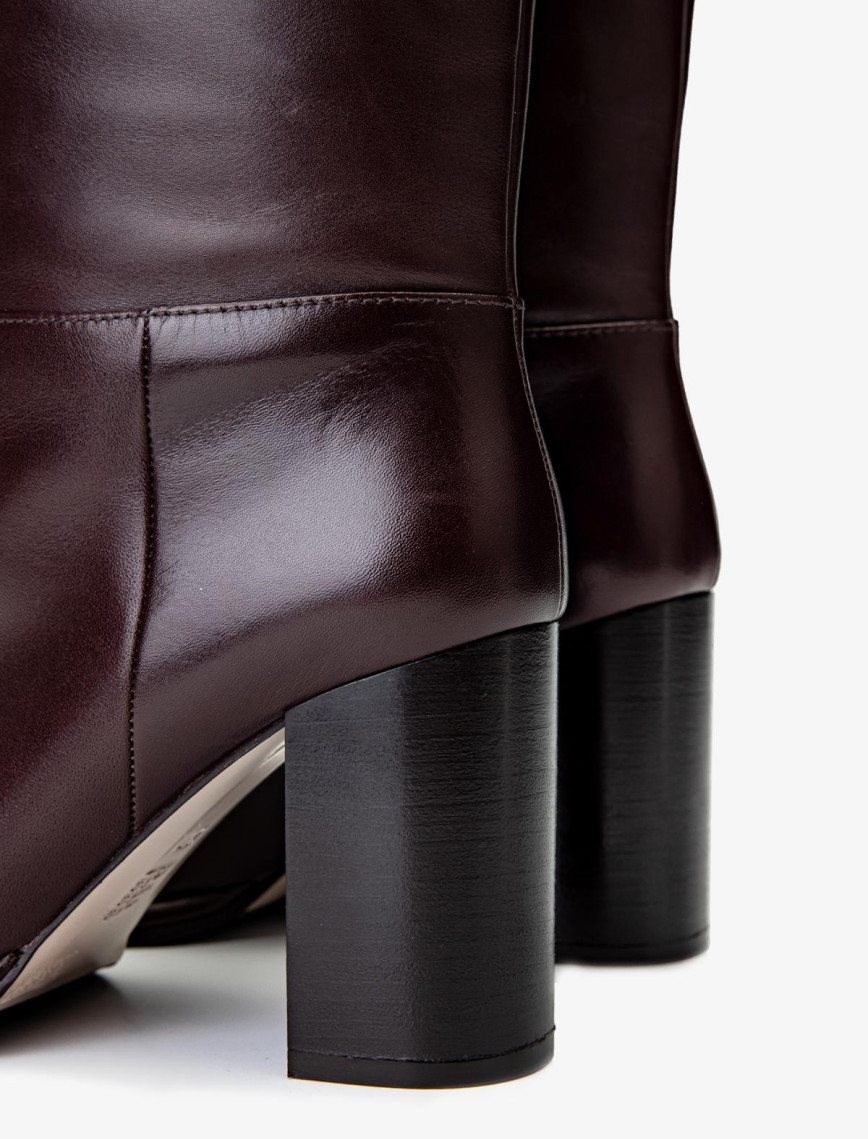 Valmenti Kadın Hakiki Deri Kahverengi Casual Çizme