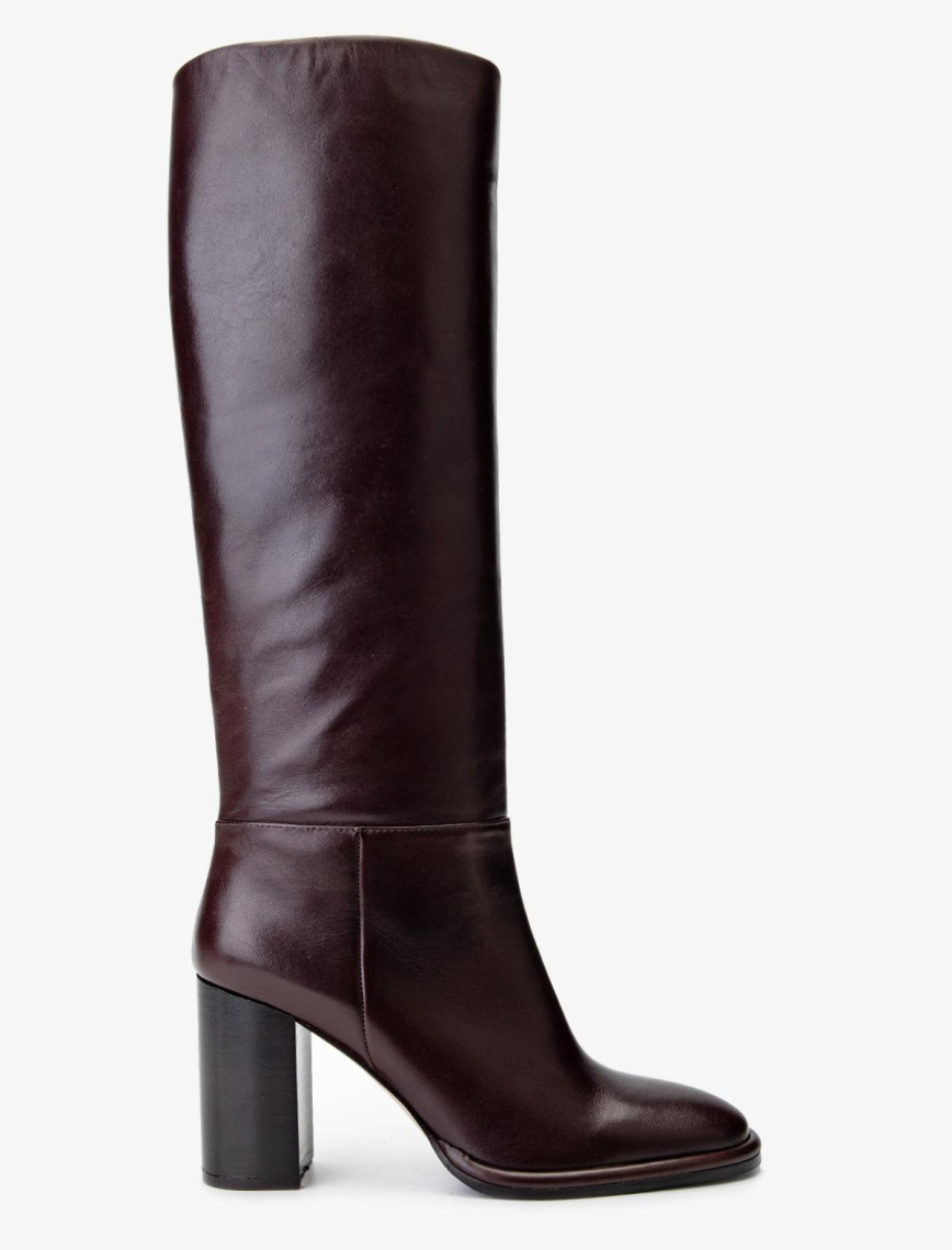 Valmenti Kadın Hakiki Deri Siyah Deri Casual Çizme