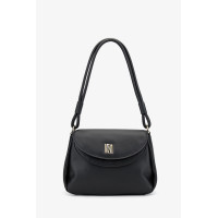 Valmenti Caly Kadın Siyah Hakiki Deri Omuz Çanta