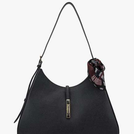 Valmenti Samty Kadın Siyah Hakiki Deri Omuz Çanta