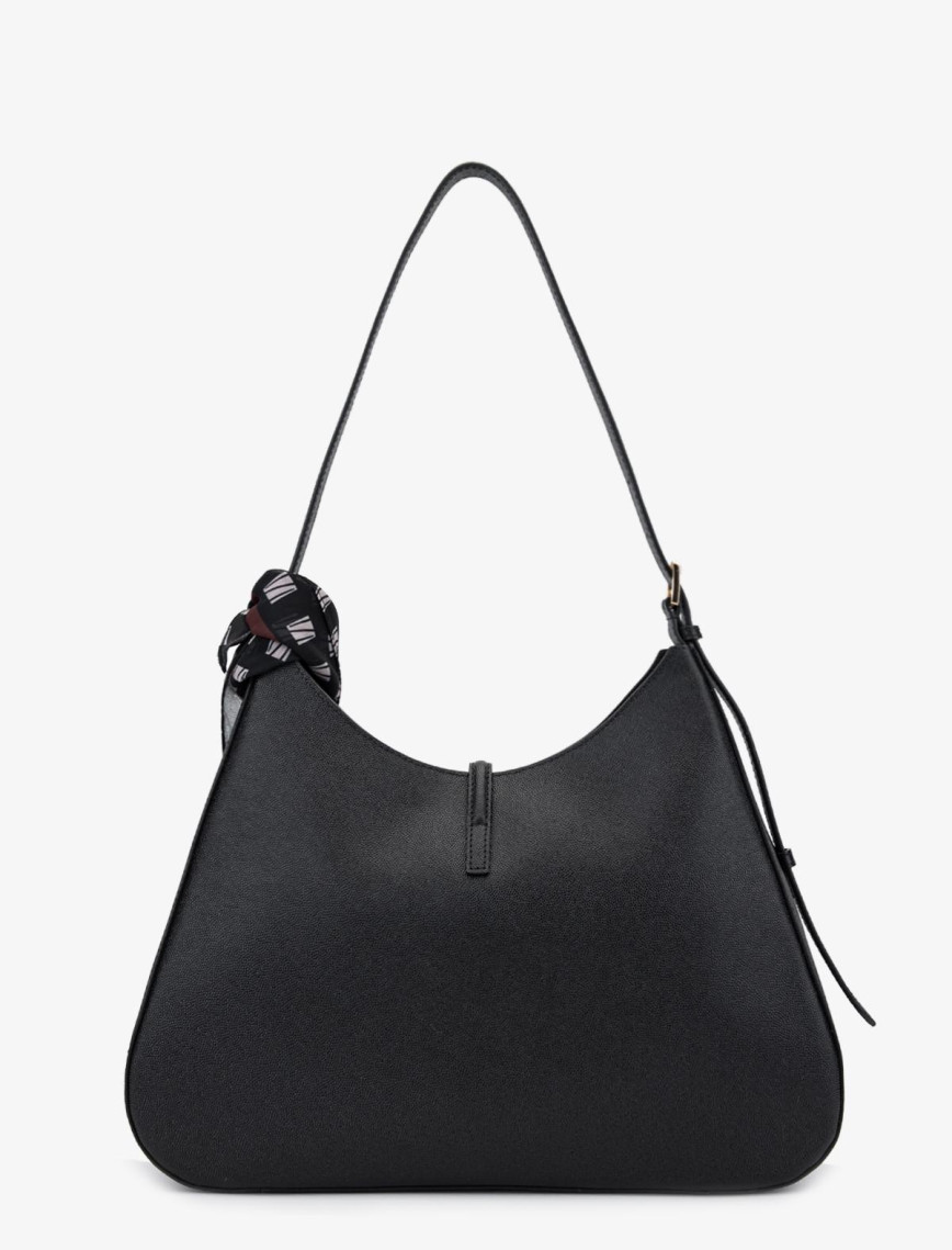 Valmenti Samty Kadın Siyah Hakiki Deri Omuz Çanta