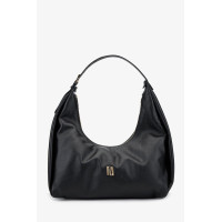 Valmenti Hakky Kadın Siyah Hakiki Deri Omuz Çanta