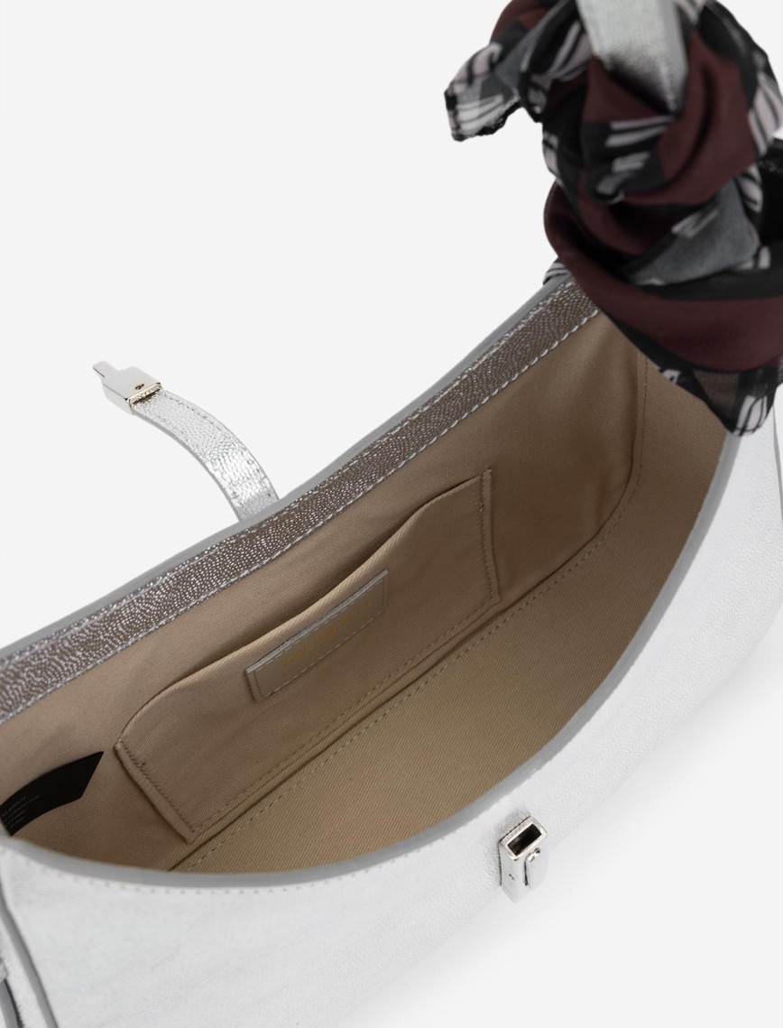 Valmenti Ekips Kadın Lame Hakiki Deri Omuz Çanta