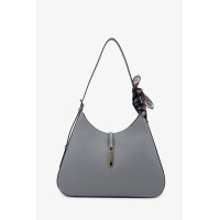 Valmenti Samty Kadın Gri Hakiki Deri Omuz Çanta