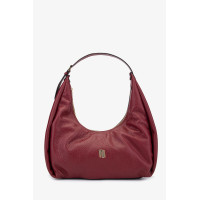 Valmenti Hakky Kadın Bordo Hakiki Deri Omuz Çanta