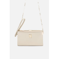 Valmenti Janti Kadın Altın Hakiki Deri El Çantası