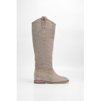 Valmenti Kadın Bej Süet Hakiki Deri Çizme Valmenti Kadın Bej Süet Hakiki Deri Çizme