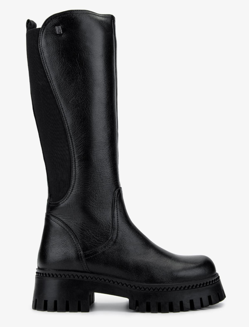 Valmenti Kadın Hakiki Deri Siyah Floter Casual Çizme Valmenti Kadın Hakiki Deri Siyah Floter Casual Çizme