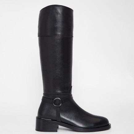 Valmenti Shaula Kadın Siyah Hakiki Deri Çizme Valmenti Shaula Kadın Siyah Hakiki Deri Çizme