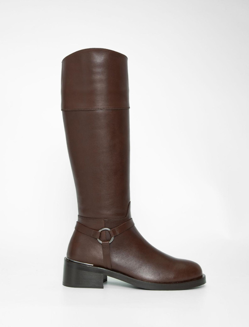 Valmenti Shaula Kadın Siyah Hakiki Deri Çizme Valmenti Shaula Kadın Siyah Hakiki Deri Çizme