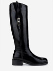Valmenti Kadın Siyah Rugan Casual Çizme Valmenti Kadın Siyah Rugan Casual Çizme