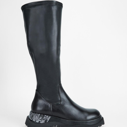 Valmenti Kadın Siyah Hakiki Deri Çizme Valmenti Kadın Siyah Hakiki Deri Çizme