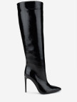 Valmenti Kadın Hakiki Deri Siyah Rugan Topuklu Çizme Valmenti Kadın Hakiki Deri Siyah Rugan Topuklu Çizme