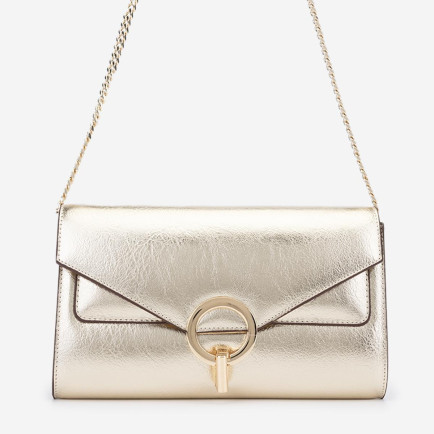 Valmenti Misay Kadın Altın Vegan Omuz Çanta