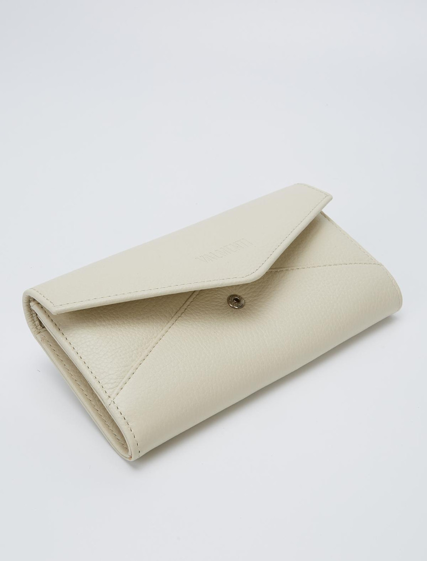 Valmenti Kadın Bej Hakiki Deri GÜNLÜK Cuzdan,Kartlık,Anahtarlık