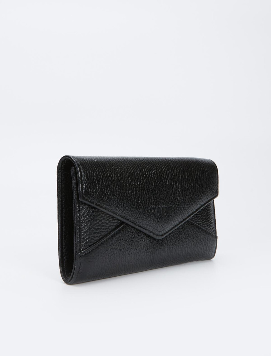 Valmenti Kadın Siyah Hakiki Deri GÜNLÜK Cuzdan,Kartlık,Anahtarlık