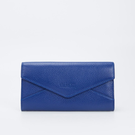 Valmenti Kadın Saks Mavi Hakiki Deri GÜNLÜK Cuzdan,Kartlık,Anahtarlık