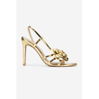 Valmenti Kadın Vegan Sarı Topuklu Sandalet Valmenti Kadın Vegan Sarı Topuklu Sandalet