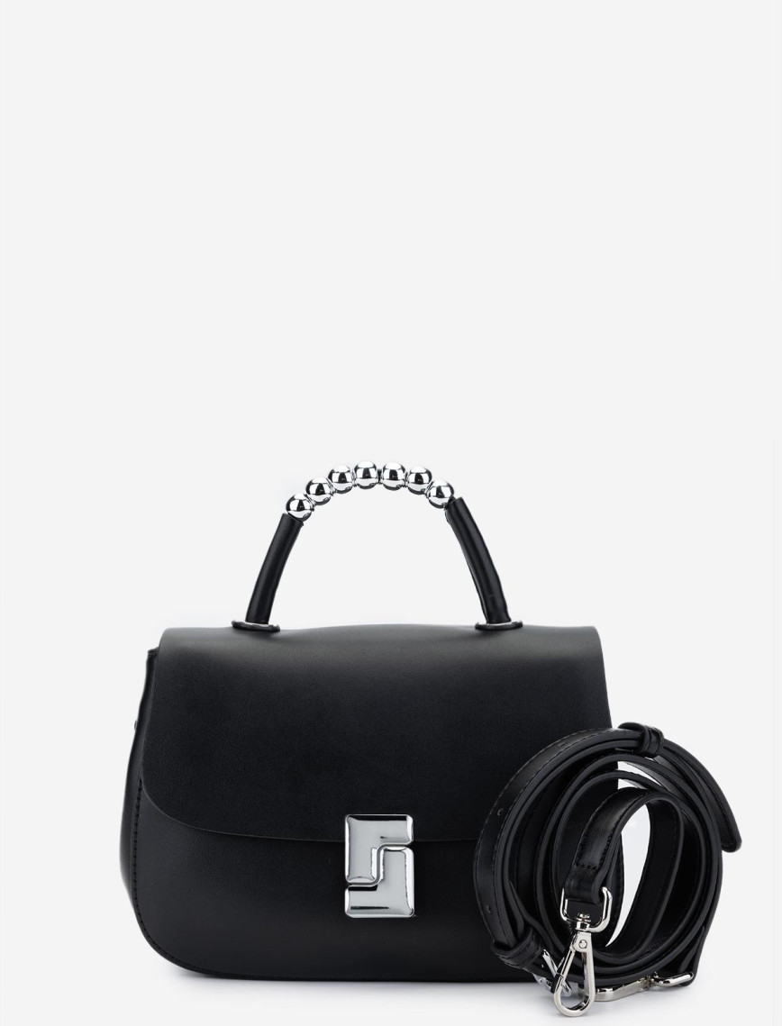 Valmenti Kadın Vegan Siyah Omuz Çanta Valmenti Kadın Vegan Siyah Omuz Çanta