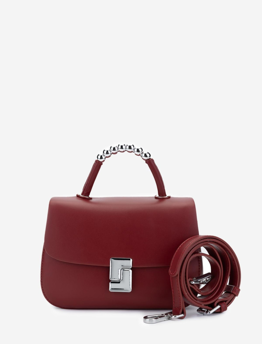 Valmenti Kadın Vegan Kırmızı Omuz Çanta Valmenti Kadın Vegan Kırmızı Omuz Çanta