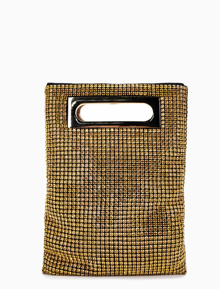 Valmenti Kadın Vegan Altın Omuz Çanta Valmenti Kadın Vegan Altın Omuz Çanta