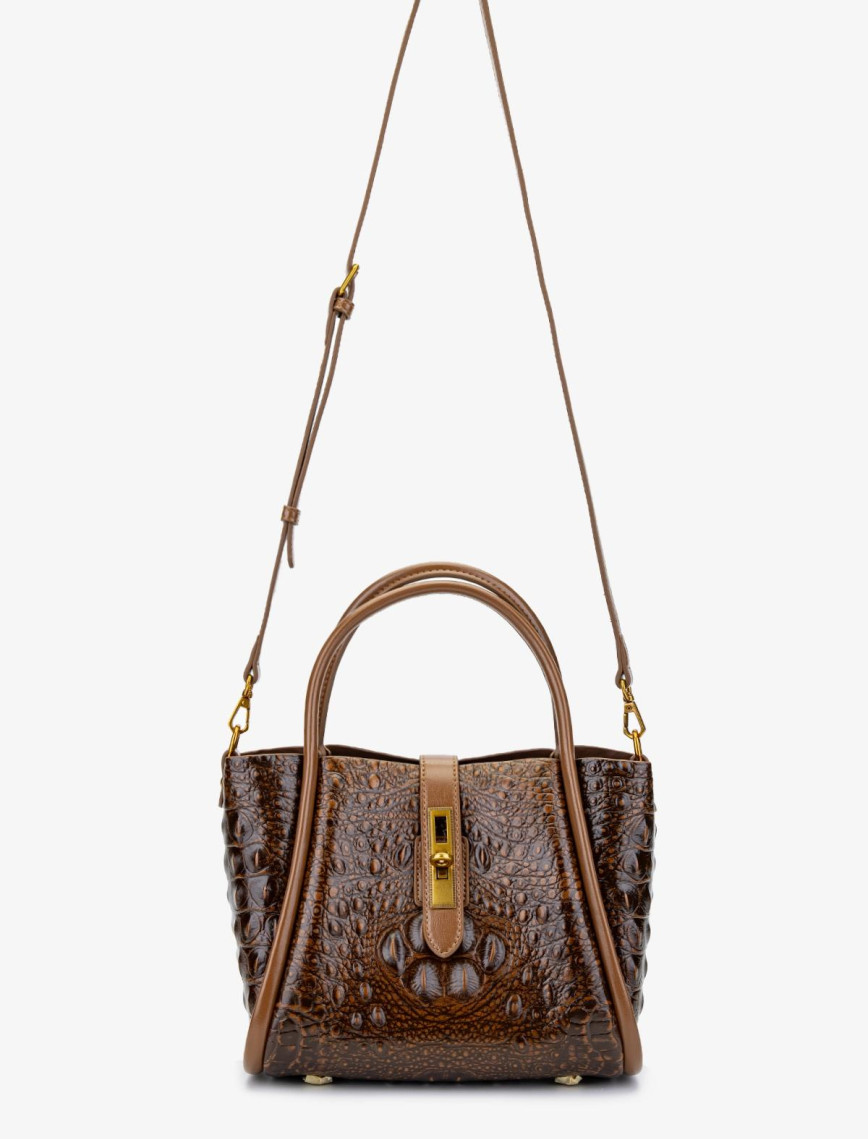 Valmenti Kadın Vegan Camel Omuz Çanta