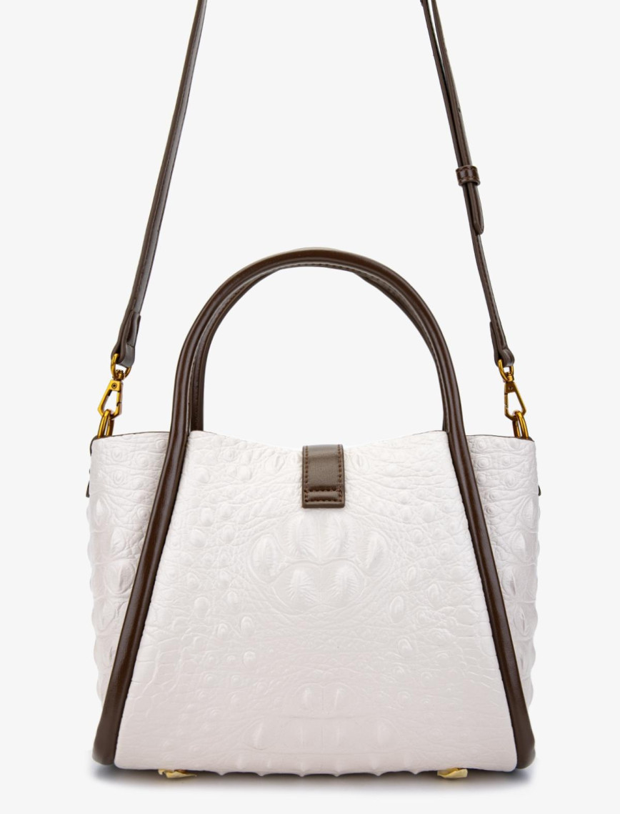 Valmenti Kadın Vegan Bej Omuz Çanta