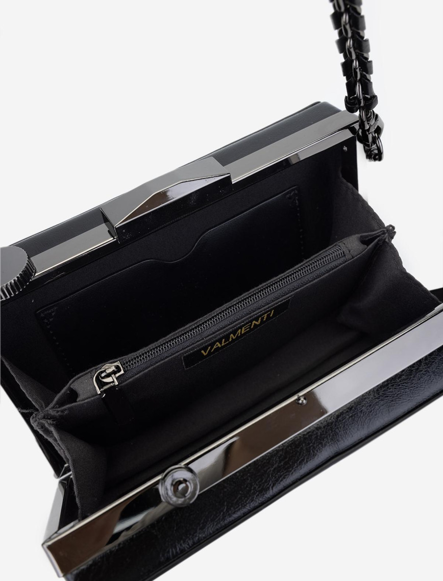 Valmenti Kadın Vegan Siyah Omuz Çanta