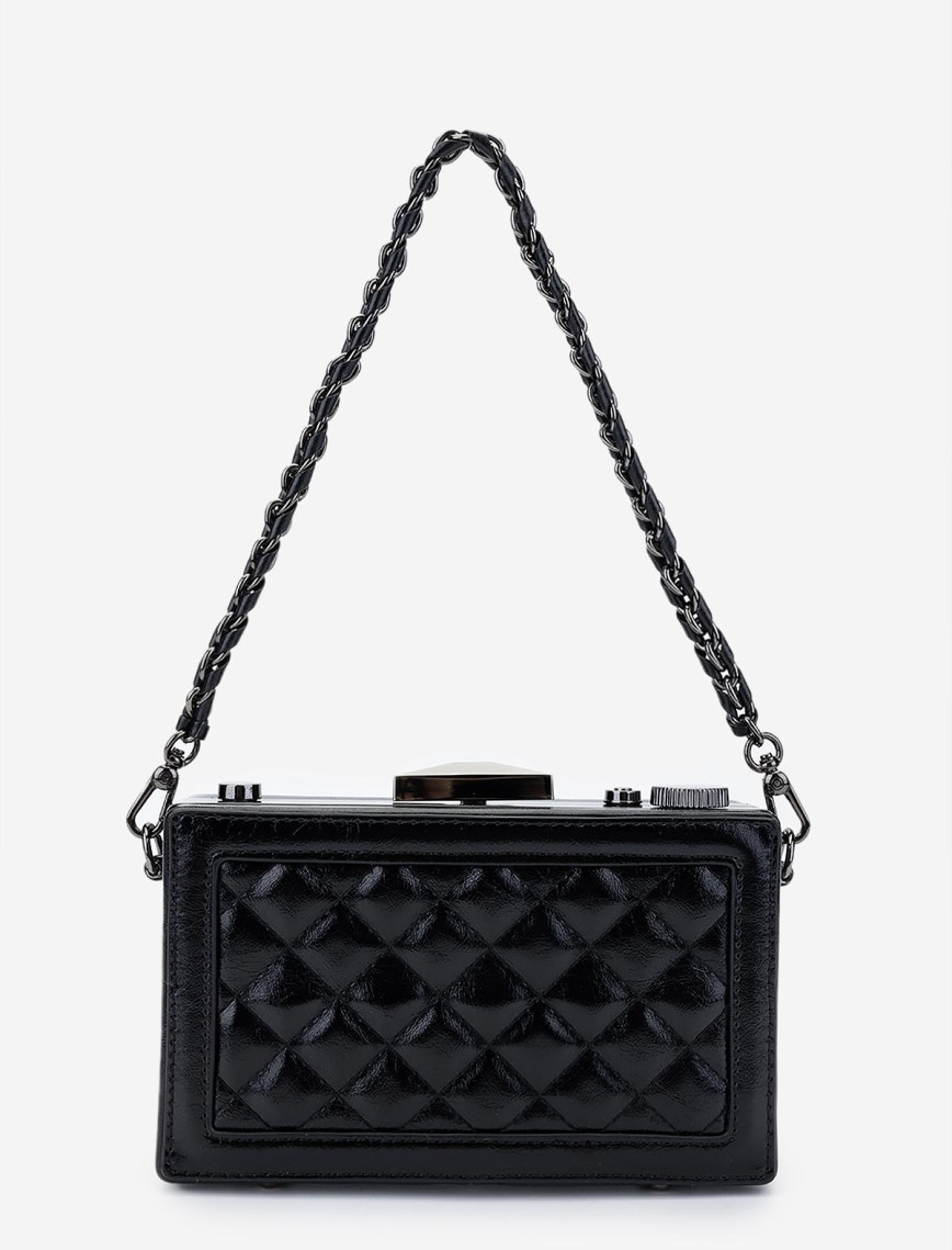 Valmenti Kadın Vegan Siyah Omuz Çanta