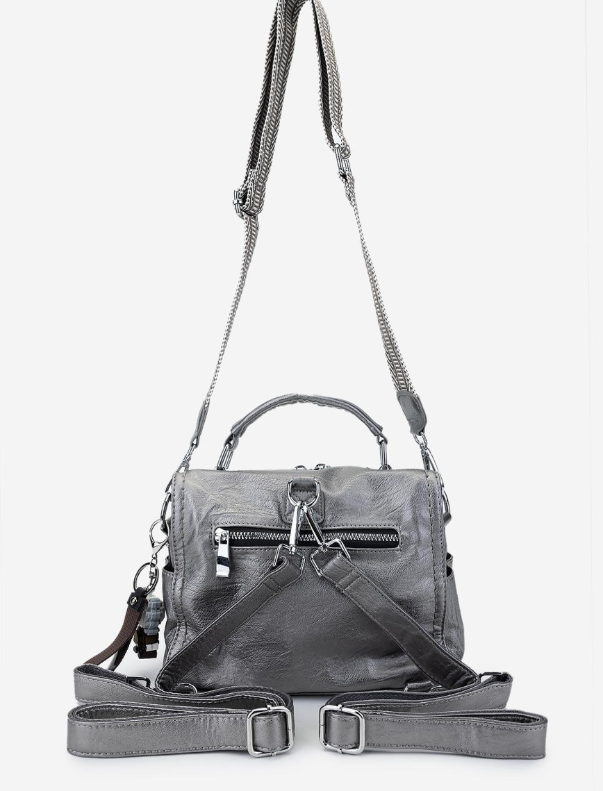 Valmenti Kadın Vegan Metalik Omuz Çanta