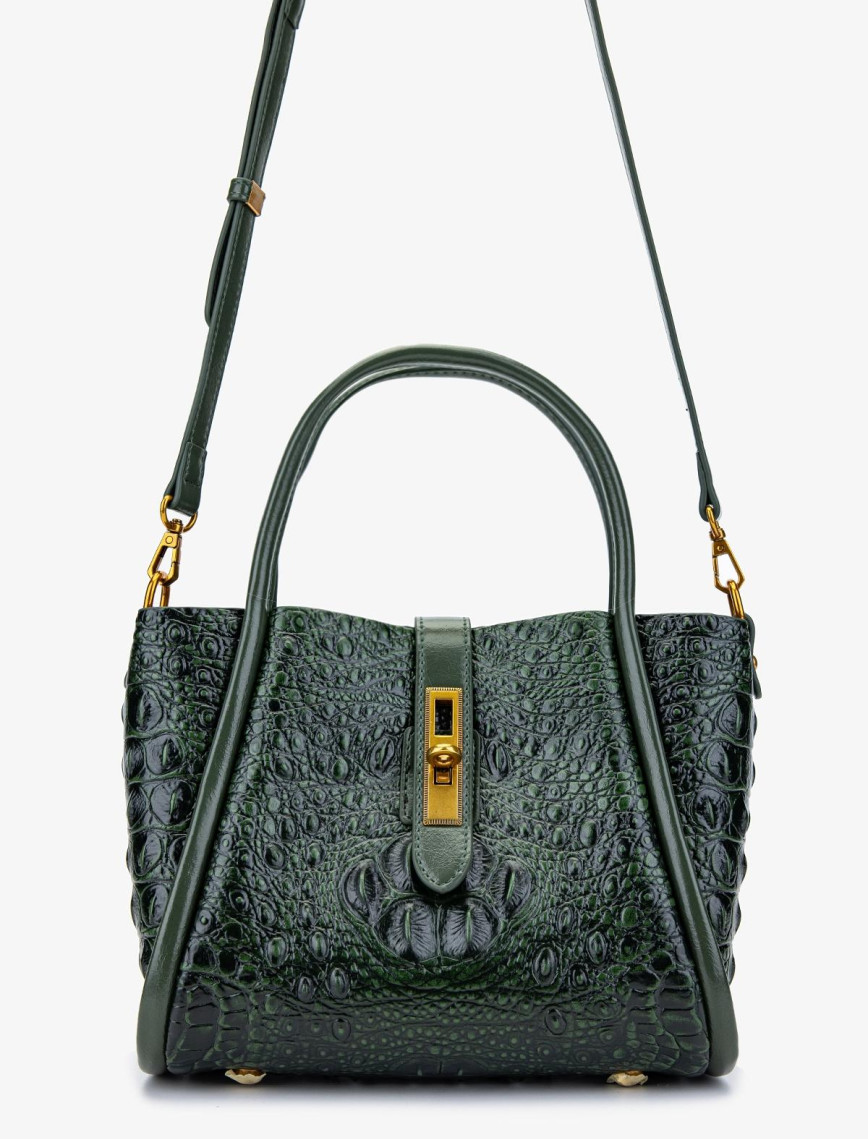 Valmenti Kadın Vegan Yeşil Omuz Çanta