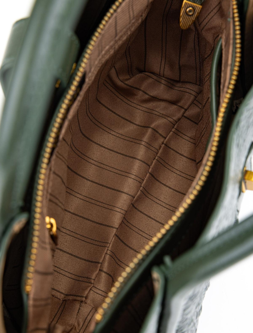 Valmenti Kadın Vegan Yeşil Omuz Çanta