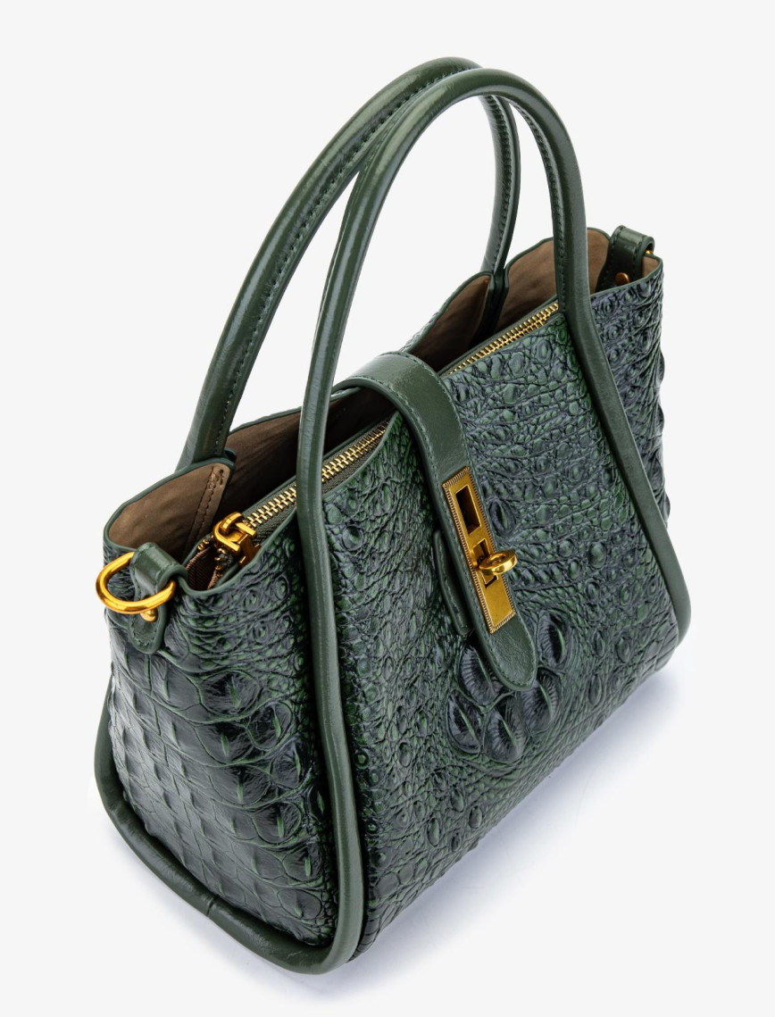 Valmenti Kadın Vegan Yeşil Omuz Çanta