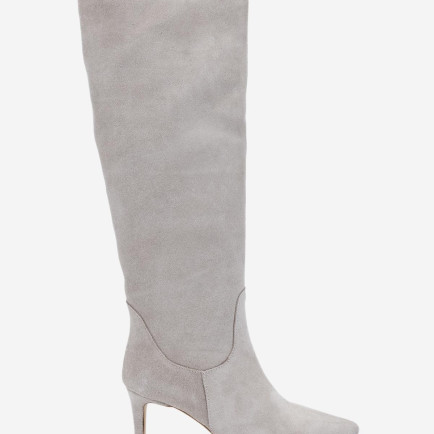 Valmenti Kadın Bej Süet Topuklu Çizme Valmenti Kadın Bej Süet Topuklu Çizme