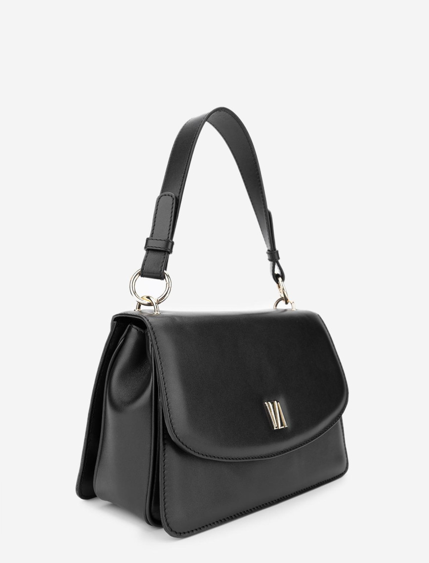 Valmenti Rizy Kadın Siyah Hakiki Deri Omuz Çanta Valmenti Rizy Kadın Siyah Hakiki Deri Omuz Çanta