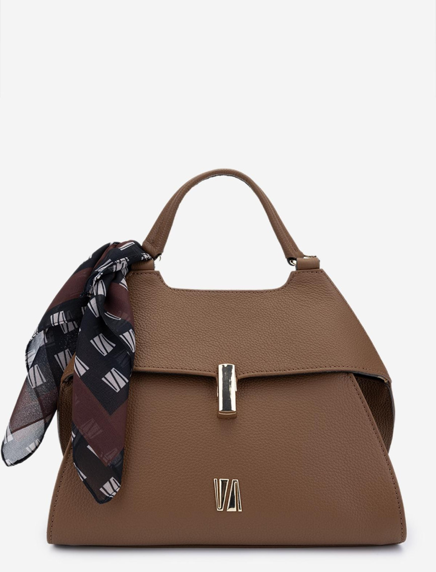 Valmenti Azra Kadın Taba Hakiki Deri Kol Çantası Valmenti Azra Kadın Taba Hakiki Deri Kol Çantası