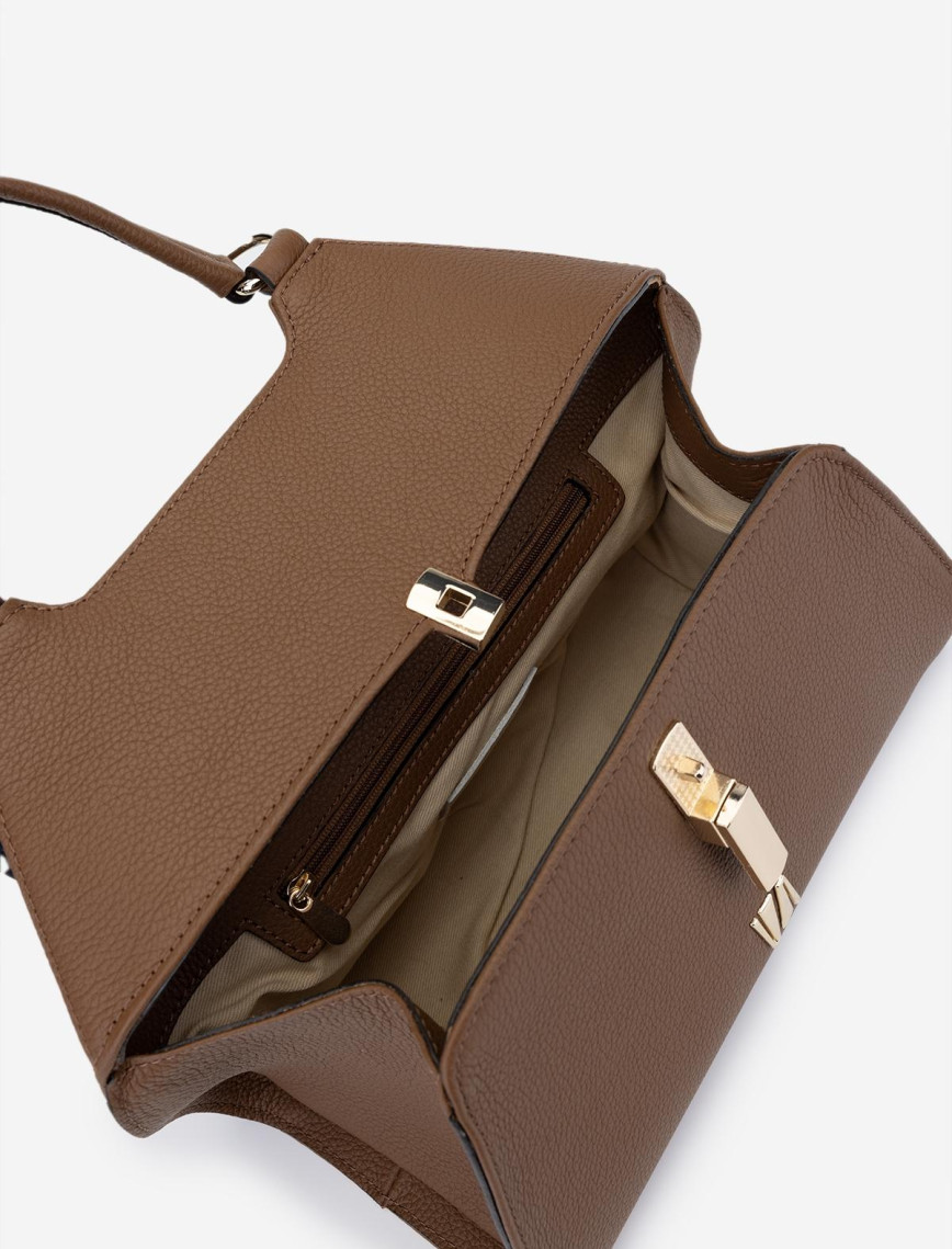 Valmenti Azra Kadın Taba Hakiki Deri Kol Çantası Valmenti Azra Kadın Taba Hakiki Deri Kol Çantası