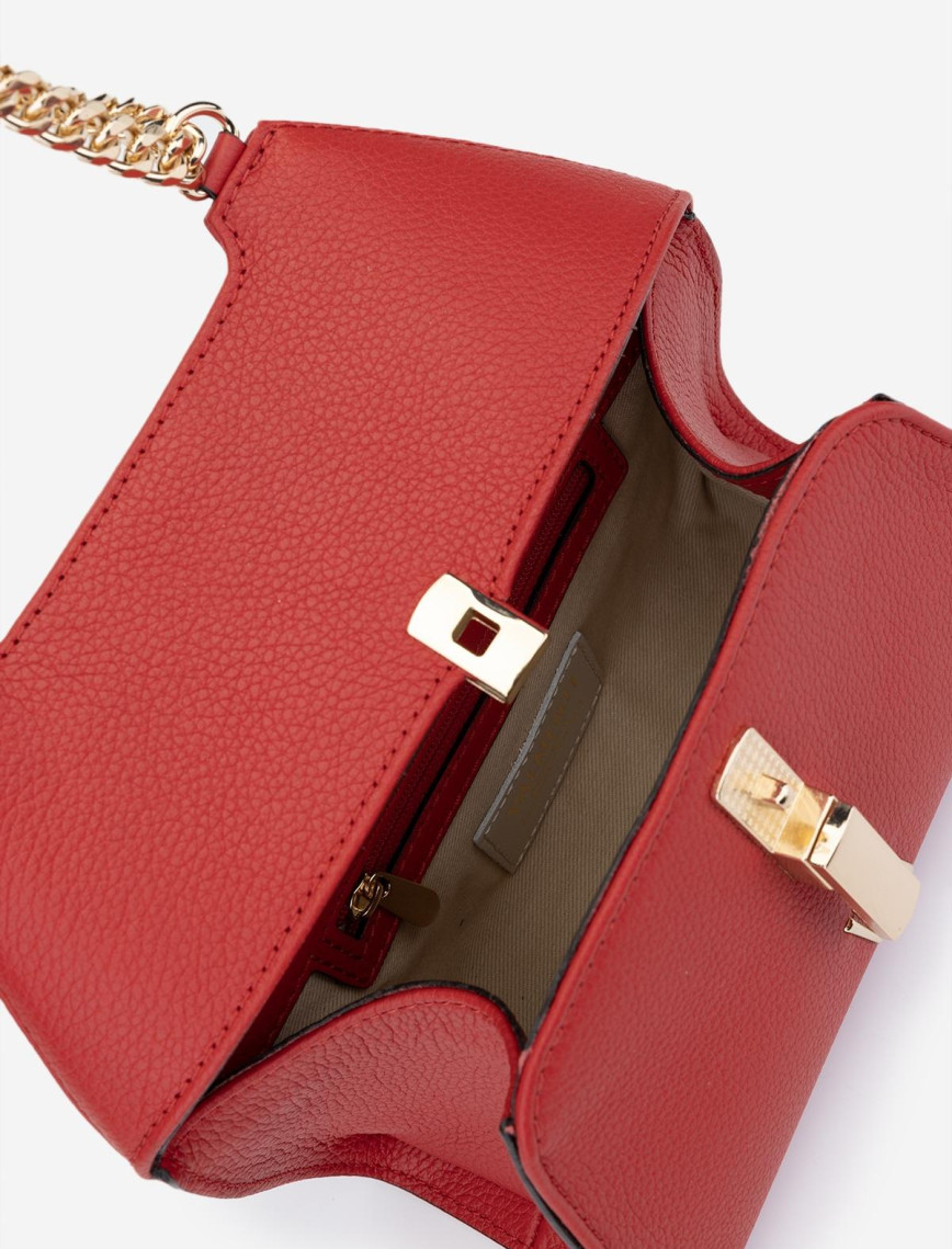 Valmenti Samsa Kadın Kırmızı Floter Hakiki Deri Omuz Çanta Valmenti Samsa Kadın Kırmızı Floter Hakiki Deri Omuz Çanta