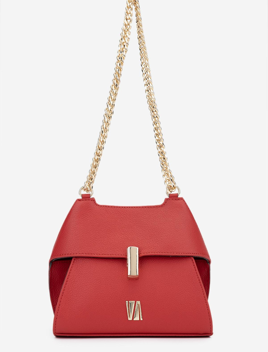 Valmenti Samsa Kadın Fuşya Hakiki Deri Omuz Çanta