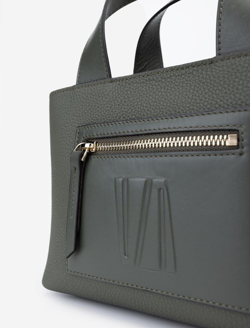 Valmenti Zumba Kadın Yeşil Hakiki Deri El Çantası Valmenti Zumba Kadın Yeşil Hakiki Deri El Çantası