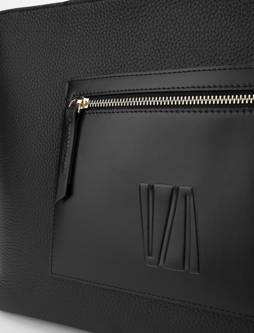 Valmenti Cool Kadın Siyah/Siyah Hakiki Deri Kol Çantası Valmenti Cool Kadın Siyah/Siyah Hakiki Deri Kol Çantası