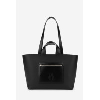 Valmenti Cool Kadın Siyah/Siyah Hakiki Deri Kol Çantası Valmenti Cool Kadın Siyah/Siyah Hakiki Deri Kol Çantası