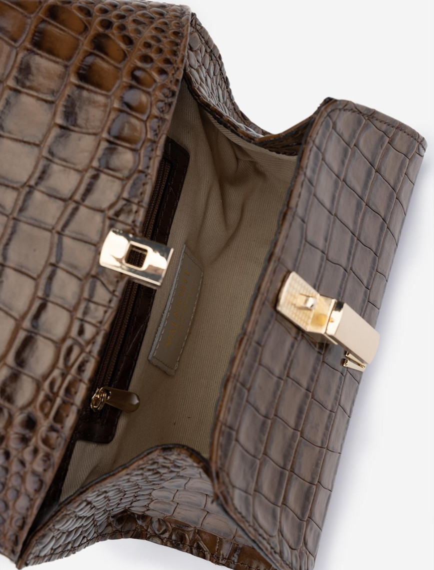 Valmenti Samsa Kadın Kahverengi Hakiki Deri Omuz Çanta Valmenti Samsa Kadın Kahverengi Hakiki Deri Omuz Çanta