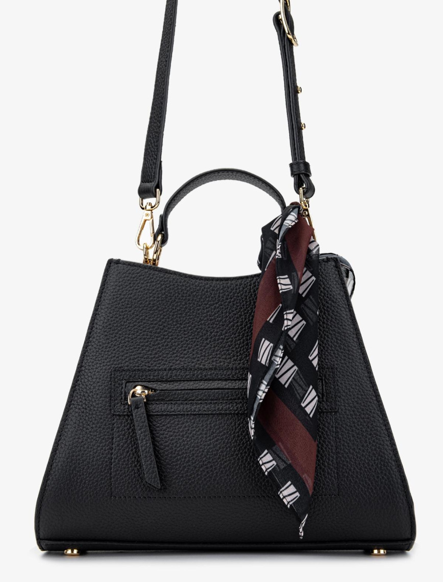 Valmenti Square Kadın Siyah Floter Hakiki Deri El Çantası Valmenti Square Kadın Siyah Floter Hakiki Deri El Çantası