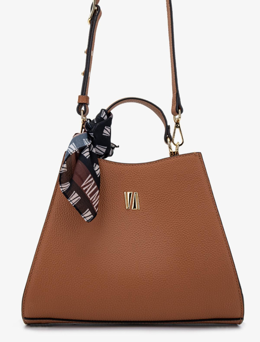 Valmenti Square Kadın Taba Hakiki Deri El Çantası